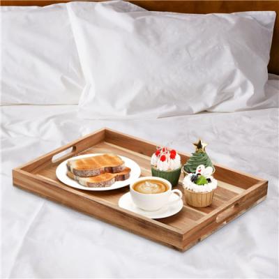Square service tray